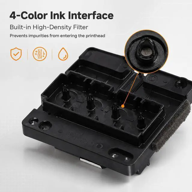 Alt view image 6 of 6 - Printhead For EcoTank L6178 ET-3750 ET15000 ET-4750 Printers, Print Head Assembly Replacement Kit