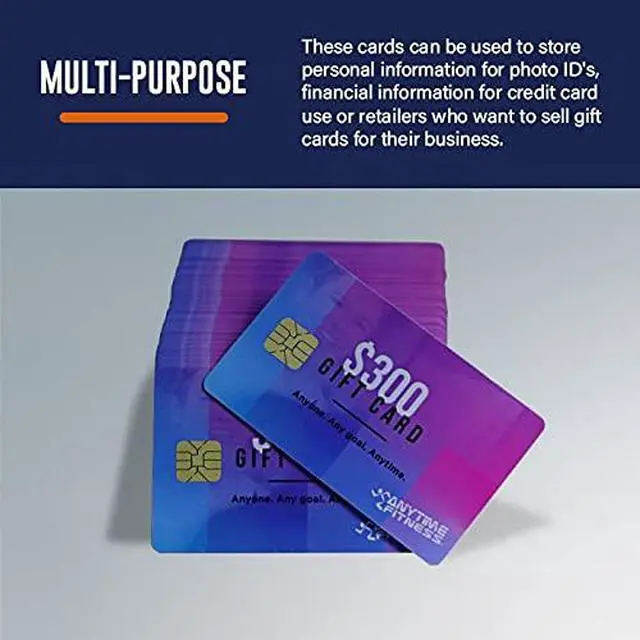Alt view image 4 of 4 - 100 pack - SLE4442 Chip Cards with Hi-Co Magnetic Stripe PVC - SLE 4442