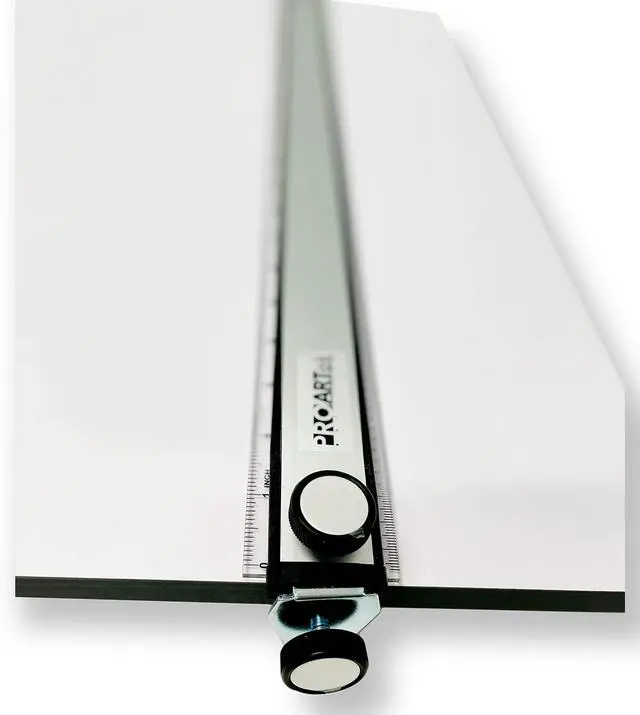Alt view image 5 of 6 - PK00015 Model PXB24 Portable Drafting Drawing Board 18" x 24"; PXB Series; Adjustable Aluminum Parallel Straightedge; Carry Handle; Architecture Tool for Students and Professionals