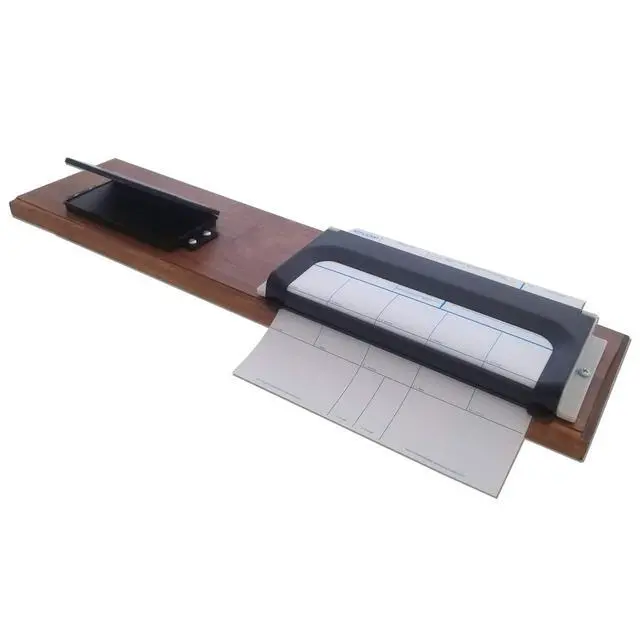 Alt view image 2 of 6 - Deluxe FD-258 Fingerprinting Kit - / 250 FD-258 Cards/XL Size Fingerprint Ink Pad/Cardholder/ReTabs/Sturdy Carry Case