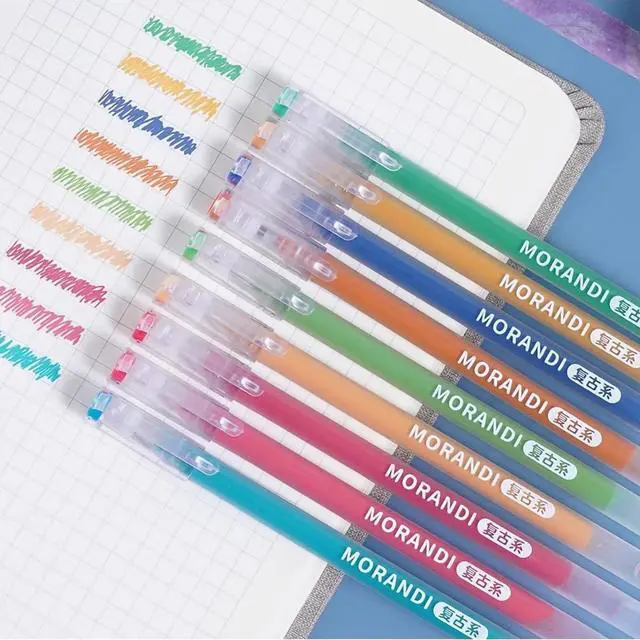 Alt view image 6 of 6 - 207 Color 0.6mm Gel Pen Painting Set, Suitable for Adult Painting, Coloring, Card Printing, Daily Writing and Student Supplies