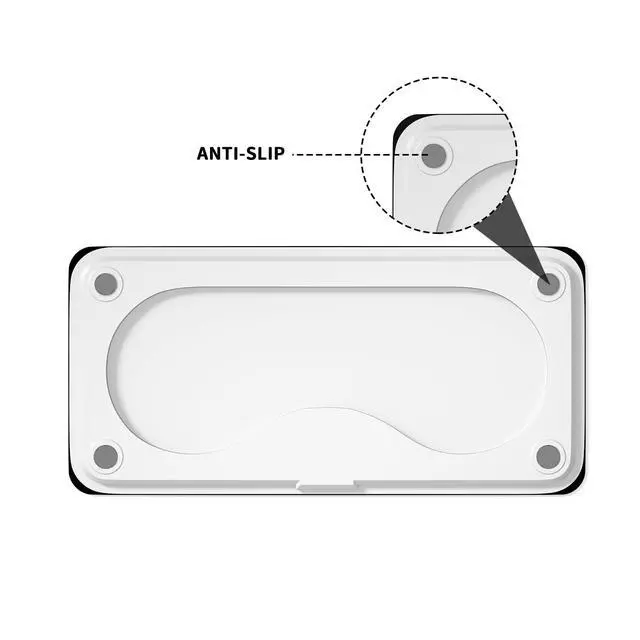 Alt view image 4 of 5 - Digital Pet Scale for Dogs and Cats,Dog Scale,Max 220lbs,Rechargeable Version, 3 Weighing Modes lbs,kg,st,Precision 10g, 27.16X 12.99 Inches