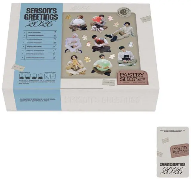 Main image of A-TEEZ 2026 Season's Greetings Pastry Shop + POB (even after presale period)