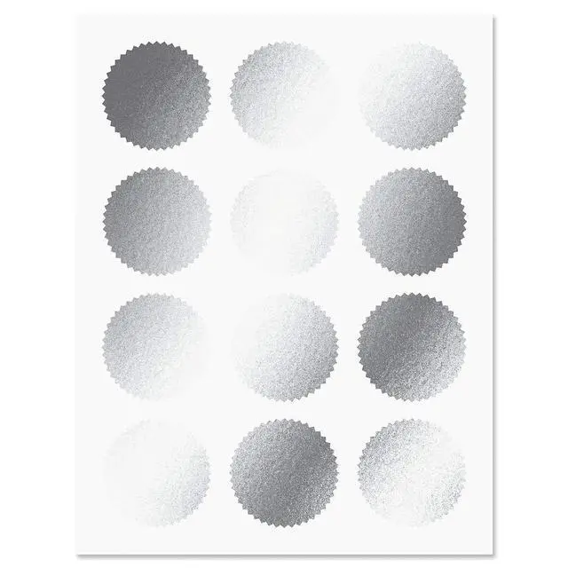 Alt view image 6 of 6 - Classic Elite Award Certificate Collection - Includes 25 Certificate Papers (White/Blue), 25 Heavy Linen Folders (Blue/Silver), 25 Silver Foil Seals, Laser & Inkjet Printer Compatible