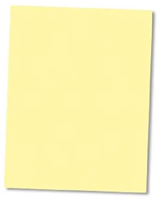 Main image of Pack of 500 Sheets 8-1/2" x 11" Letter Size CFB NCR (Carbon-Less) Paper, for Laser or Ink Jet Printer (Yellow CFB)