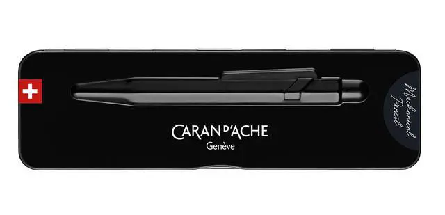 Alt view image 3 of 5 - 844 Mechanical Pencil 0.7MM - Black Code in Slimpack Case