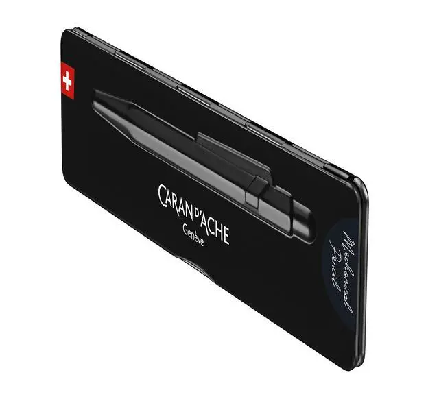 Alt view image 4 of 5 - 844 Mechanical Pencil 0.7MM - Black Code in Slimpack Case