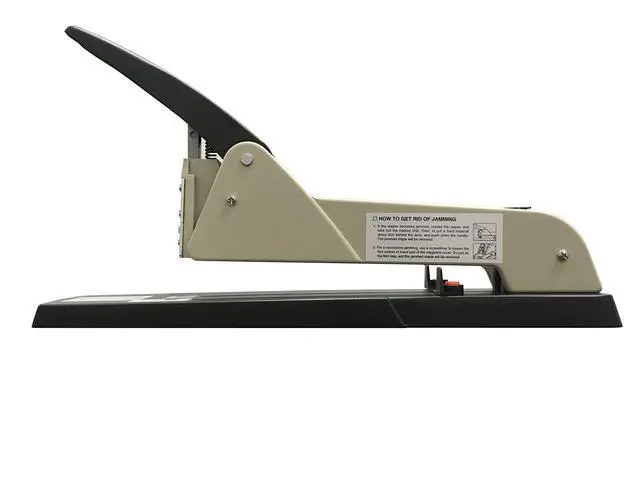Alt view image 2 of 3 - Heavy Duty Long Reach Stapler 200 Sheets Capacity, Includes Staples 23/8 (5/16 = 8mm) I Office I Home I School