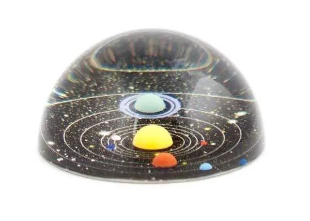 Alt view image 5 of 6 - Planetarium Paperweight (SC22), 3.25" x 3.25"