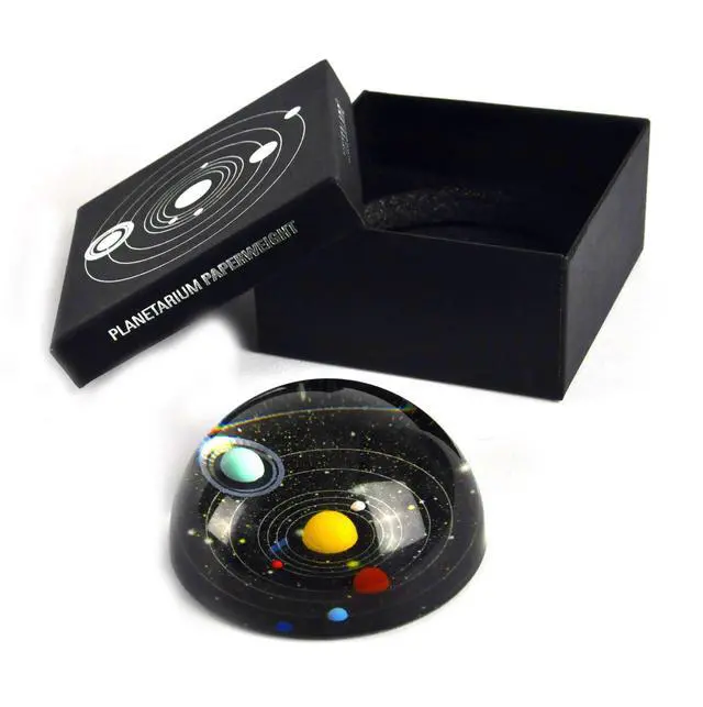 Alt view image 6 of 6 - Planetarium Paperweight (SC22), 3.25" x 3.25"