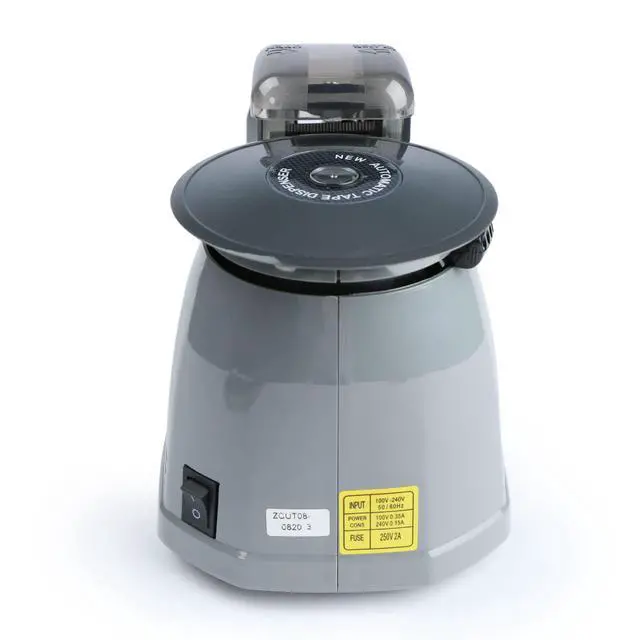 Alt view image 3 of 6 - Automatic Tape Dispenser JF-5000, Carousel Round, Infrared Sensor, 3 Dispensing Modes, Cut Width 0.12-0.98 in, Length 0.6-2.76 in, Bobbin-Free, Replaceable Blade