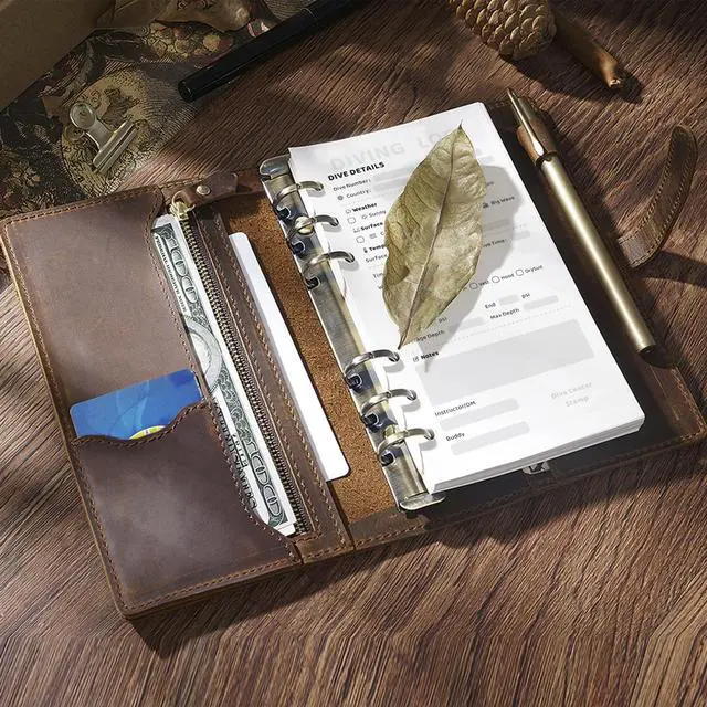 Alt view image 6 of 6 - Dive Log Book Scuba Diving, A6 Scuba Diving Journal with 50 Pages for PADI/SSI Divers