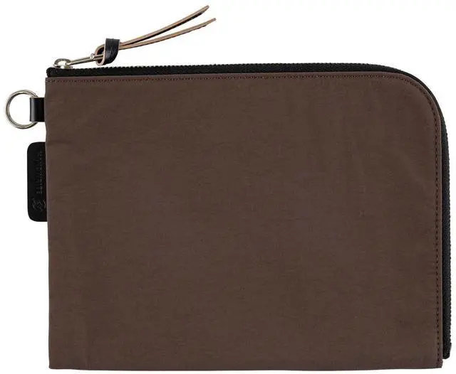 Main image of Hobonichi Techo Planner Accessory Tragen Flat Pouch for A6 Size (Brown)