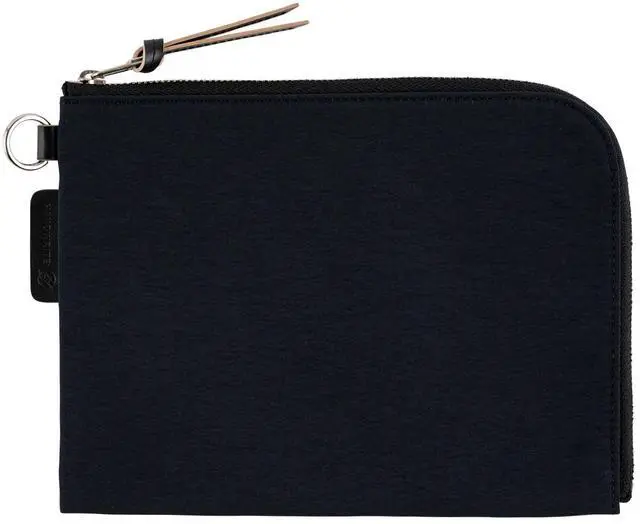Main image of Hobonichi Techo Planner Accessory Tragen Flat Pouch for A6 Size (Black)