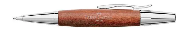 Alt view image 2 of 4 - Faber Castell Mechanical Pencil, Emotion Wood & Chrome, Pear Wood, Brown, 138382, 1.4mm, Authentic Imported