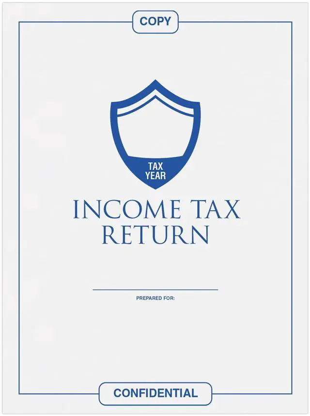 Main image of 9 x 12 Open End Envelopes | Income Tax Return | Bright White | 24lb. Text | 500 Qty