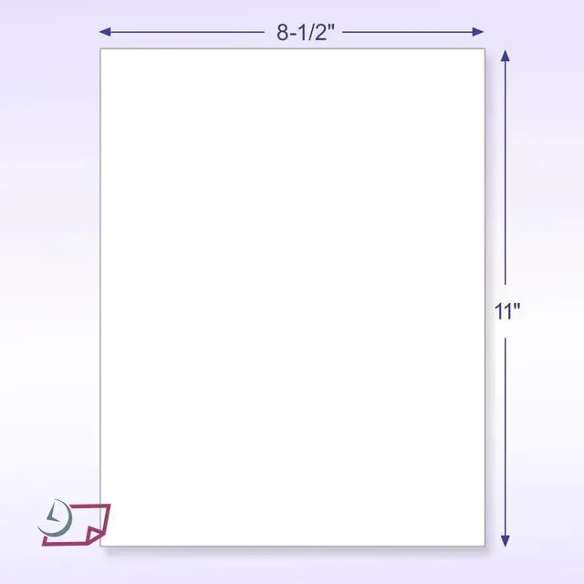 Alt view image 2 of 5 - Pack of 500 Sheets 8-1/2" x 11" Letter Size CFB NCR (Carbon-Less) Paper, for Laser or Ink Jet Printer (White CFB)