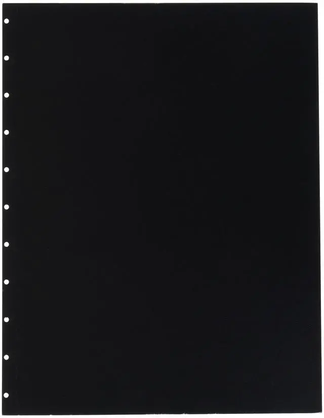 Main image of VeloBind Leather Look Premium Presentation Covers, Non-Window, Square Corners, Black, 50 Pieces Per Box (9742230)