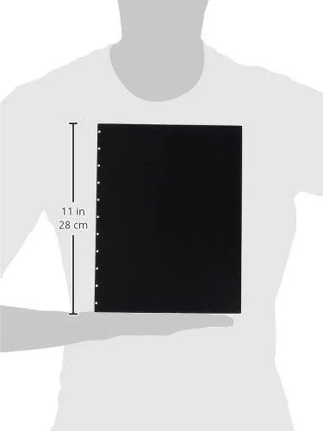 Alt view image 2 of 2 - VeloBind Leather Look Premium Presentation Covers, Non-Window, Square Corners, Black, 50 Pieces Per Box (9742230)