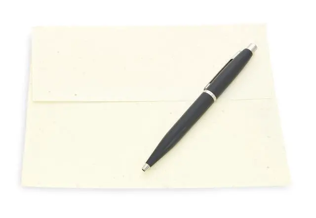 Alt view image 4 of 6 - Handmade Lokta Envelopes for 5x7 Cards (100 Pack) | 5.5x7.5" tree-free natural vintage paper envelopes, DIY wedding invitations, thank-you notes, announcements, made in Nepal