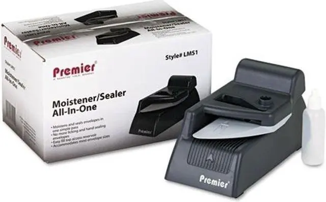 Alt view image 4 of 4 - LMS1 Premier Manual Envelope Moistener and Sealer for Mailing Envelopes, Manual Moistener System for Office Supplies, Enclosed Housing Design