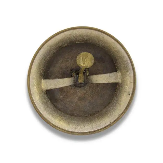 Alt view image 3 of 3 - Oversized Bronze Finish Aluminum Desk Bell