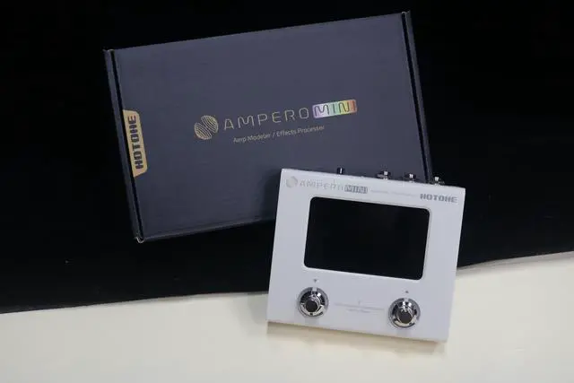 Alt view image 3 of 7 - Ampero Mini MP50VN - Guitar Multi Effects Processor Touch Screen Modeling IR Cabinets