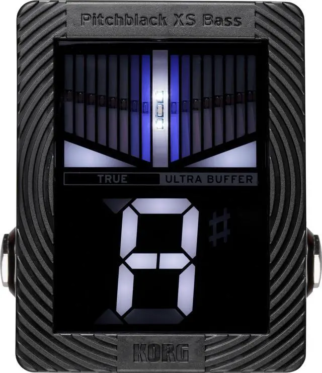 Main image of Pitchblack XS Compact Chromatic Bass Guitar Pedal Tuner w/ Four Display Modes and High Visibility Display (PBXSBASS)
