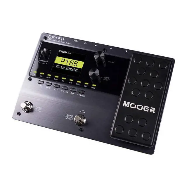 Alt view image 2 of 6 - GE150 Electric Guitar Amp Modelling Multi Effects Pedal Portable Multi Effects Processor with Expression & IR Loading for Live show, Live Streaming, Home Studio, Guitar Practice