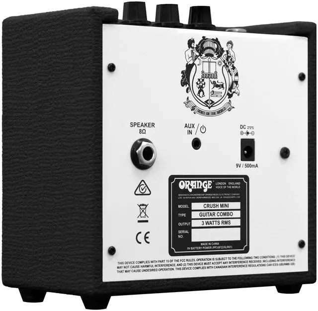 Alt view image 4 of 7 - Amps Crush Mini 3W - Black