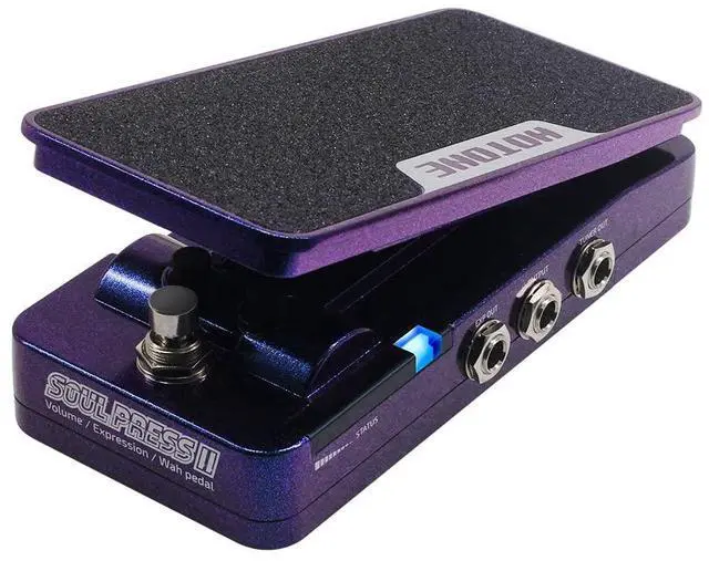 Main image of Wah Active Volume Passive Expression Guitar Effects Pedal Switchable Soul Press II 4 in 1 with Visible Guitar Effects Pedal