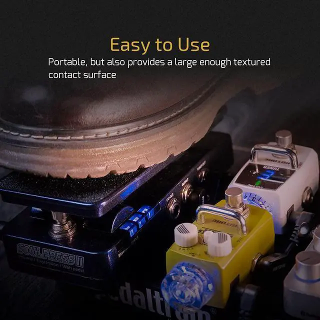 Alt view image 6 of 7 - Wah Active Volume Passive Expression Guitar Effects Pedal Switchable Soul Press II 4 in 1 with Visible Guitar Effects Pedal