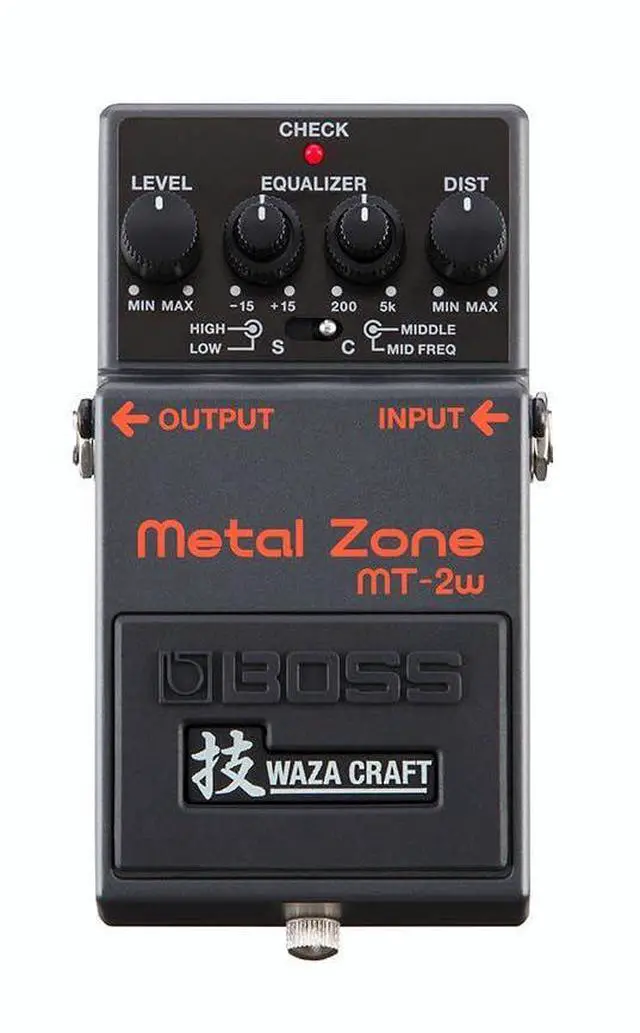 Main image of MT-2W WAZA Craft Metal Zone Guitar Pedal (MT-2W), Black