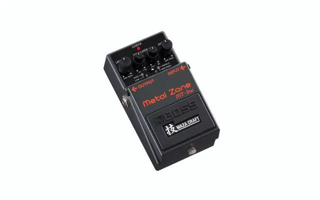 Alt view image 2 of 7 - MT-2W WAZA Craft Metal Zone Guitar Pedal (MT-2W), Black