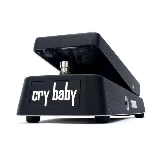 Alt view image 2 of 7 - Dunlop Crybaby GCB-95 Classic Wah Pedal Bundle with 2 Patch Cables and 6 Assorted Dunlop Picks