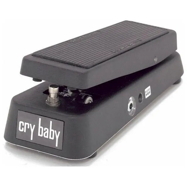 Alt view image 3 of 7 - Dunlop Crybaby GCB-95 Classic Wah Pedal Bundle with 2 Patch Cables and 6 Assorted Dunlop Picks
