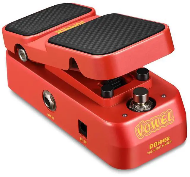 Main image of Guitar Wah Pedal, 2 in 1 Wah Volume Pedal, Mini Vintage Electric Guitar Effect Pedal with Wah Wah Active Volume Control, Vowel Lightweight Guitar Pedal