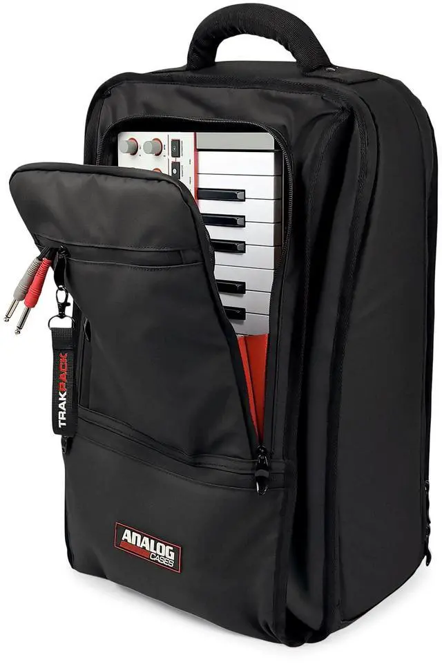 Main image of TRAKPACK Backpack for DJs, Fits MPC Live 3 / Push 3 / Vinyl Records | Massive Capacity with 3 Padded Layers & 11 Pockets, Built-In Laptop Sleeve, Fits Maschine / Pioneer DDJ-FLX4 / Akai MPC One