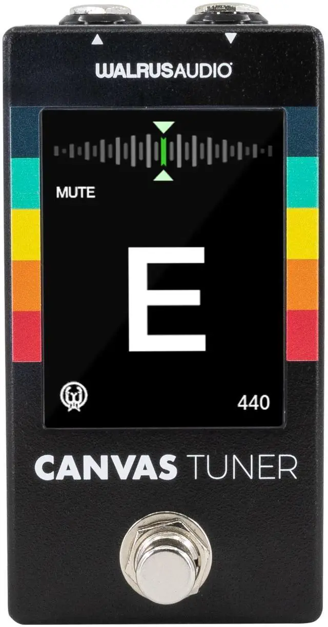Main image of Guitar and Bass Strobe Tuner Guitar Pedal with Backlight LCD (900-1083)