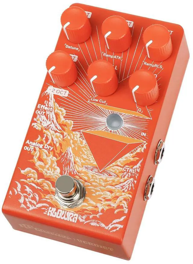 Main image of Verdict Polyphonic Octave Pedal for Guitar & Bass - Pitch Shifter | with Synth, Organ & Cello Emulation; Zero Tone Loss Analog Dry-Through for Live Gigs & Studio; Freeze & Swell Ambient Effects