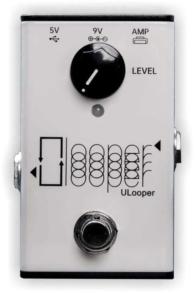 Main image of ULooper Dedicated Looper for Guitar Amps & Modelers, Unaltered Loop Sound, 180 Min Recording Time, Line Out, Portable Power, Supports Spark, KATANA, THR, Nano Cortex & More