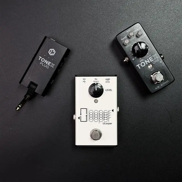 Alt view image 4 of 7 - ULooper Dedicated Looper for Guitar Amps & Modelers, Unaltered Loop Sound, 180 Min Recording Time, Line Out, Portable Power, Supports Spark, KATANA, THR, Nano Cortex & More