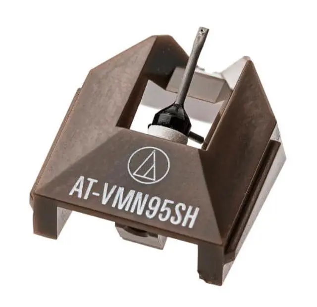 Alt view image 2 of 2 - AT-VMN95SH Shibata Replacement Turntable Stylus Brown
