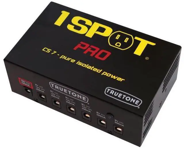 Main image of 1 SPOT PRO CS7 7-Output Isolated Guitar Pedal Power Supply