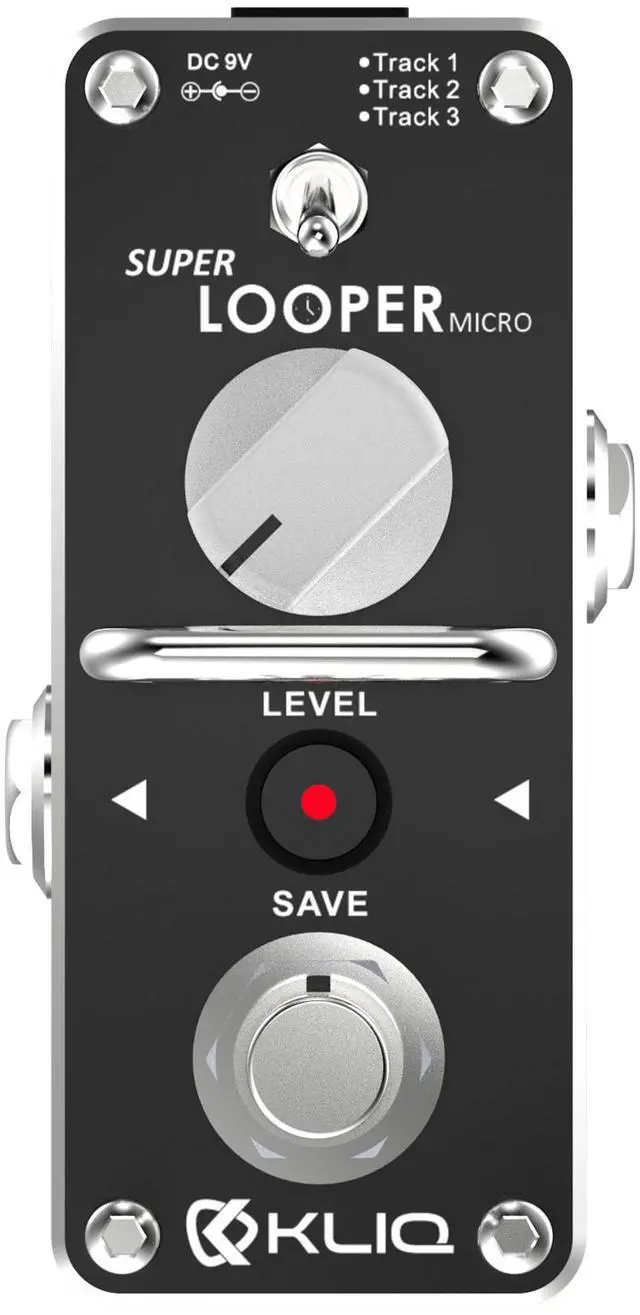 Main image of KLIQ Super-Looper Micro Looper Effect Pedal for Guitar & Bass