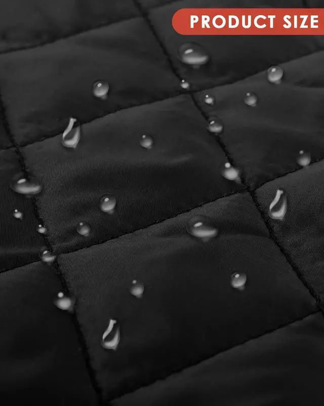 Alt view image 5 of 7 - Thickened Grand Piano Cover, Waterproof Baby Piano Cover | Thicken Cotton Lining, Washable Soft Bordered Decorated Full Triangle Piano Protective Cover