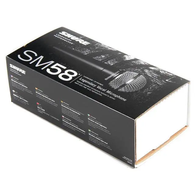 Alt view image 2 of 4 - SM58S Professional Vocal Microphone w/On/Off Switch (2 Pack), XLR