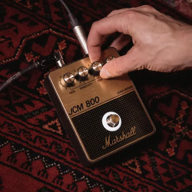 Alt view image 6 of 7 - JCM800 Overdrive/Distortion Pedal - Black and Gold