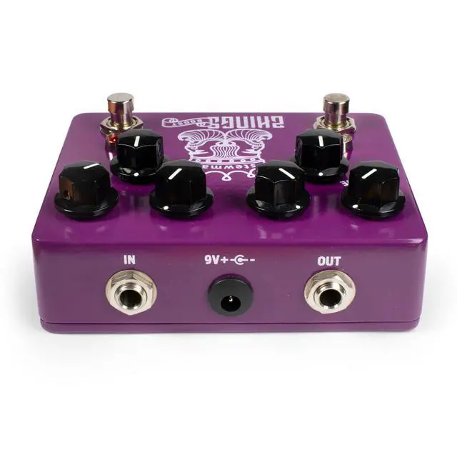 Alt view image 3 of 6 - Two Kings Boost Dual Overdrive Pedal Independent Channels with Clean Boost and Overdrive, DIP Switch Modes, True Bypass