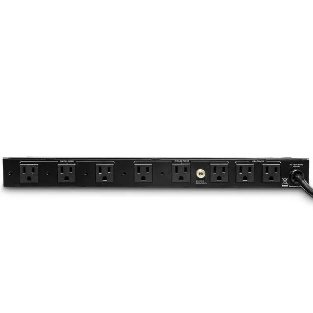 Alt view image 3 of 3 - PMX-1100 Power Conditioner/Surge Sequencer 10 Protected Outlets and 3 Zones 15A with USB Charger